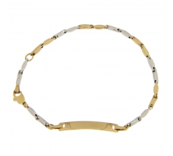 Bracciale Bimbi Oro Bianco Giallo GL101802