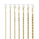 18 KT Yellow Gold Rope Bracelet