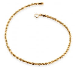 Seilarmband aus 18-karätigem Gelbgold