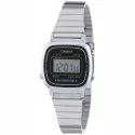 CASIO Damenuhr LA670WEA-1EF Vintage Steel