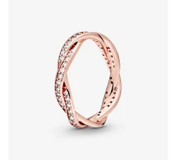 Anello Pandora Intreccio del Destino 180892CZ
