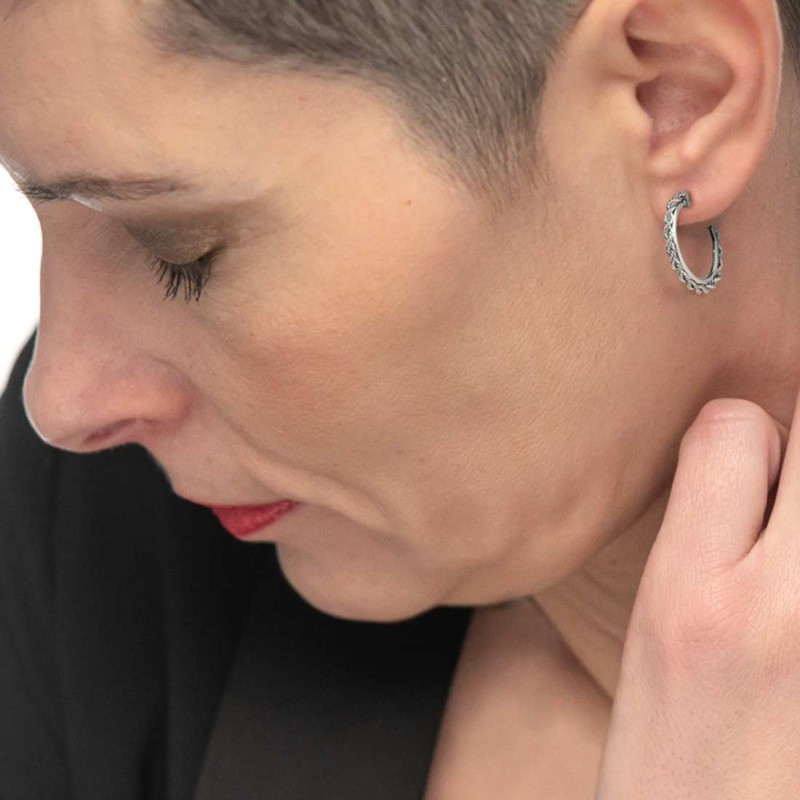 Marlu Unisex Earring 33OR0053 GioielleriaLucchese