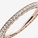 Anello Pandora Fedina Cuori e Pietre 180963CZ