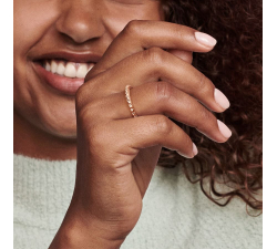 Pandora ME Geometric Ring with Stones 182800C01