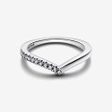Pandora Ring Sparkling Desire Asymmetrisch 192394C01