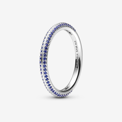 Anello Pandora ME Pietre Luminose Blu 199679C03