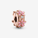 Charm Pandora Clip Margherita rosa 788809C01