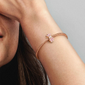 Charm Pandora Clip Margherita rosa 788809C01