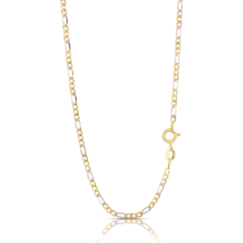 Collana Uomo in Oro Giallo e Bianco 803321700236