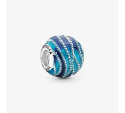 Pandora Blue Wave Charm 797012ENMX