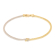 Bracciale Donna Oro Bianco Giallo GL101978