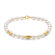 Miluna Damen-Armband Perlennuggets PBR3639G