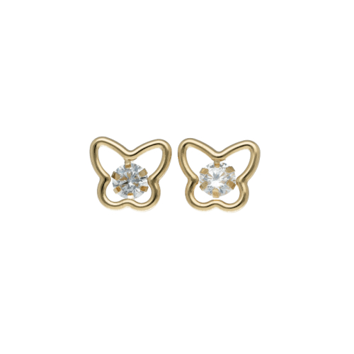 Women's Yellow Gold Earrings GL101988