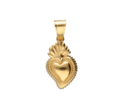 Ciondolo Cuore Sacro Oro Giallo GL101990