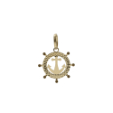 Yellow Gold Helm Pendant GL101991