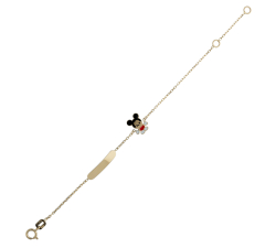 Gelbgold Kinderarmband GL101992