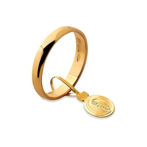 Unoaerre Klassischer Ehering aus 2 Gramm Gelbgold 20AFN006