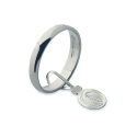 Unoaerre Classic 2 Gram White Gold Wedding Ring 20AFN006