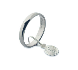 Unoaerre Classic 2 Gram White Gold Wedding Ring 20AFN006