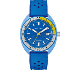 Bulova Schnorchelblaue Tang-Uhr 98B445