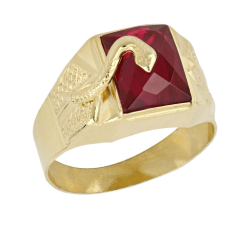 Herrenring Gelbgold GL102006