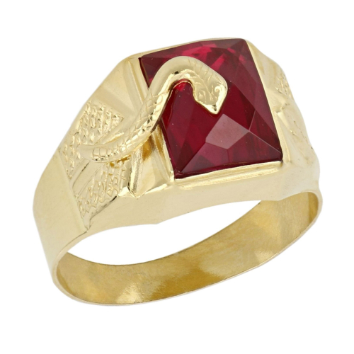 Herrenring Gelbgold GL102006