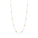 Collana Donna Oro Bianco Giallo GL102013