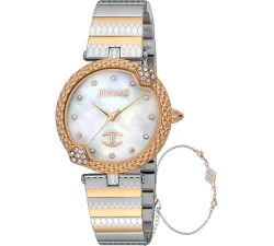 Just Cavalli Bracelet Watch Set JC1L197M0105