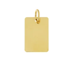 Ciondolo Medaglia Personalizzabile Oro Giallo GL102019