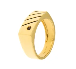 Anello Uomo Oro Giallo GL102029