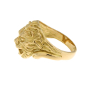 Anello Uomo Oro Giallo Testa di Leone GL102030