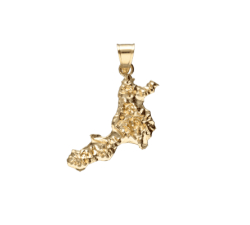 Kalabrien-Anhänger Gelbgold GL102034