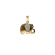 Ciondolo Elefante Oro Giallo GL102036