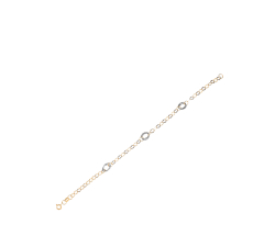 Bracciale Donna Oro Bianco Giallo GL102038