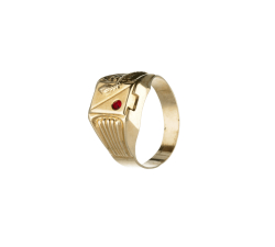 Anello Uomo Oro Giallo GL102042