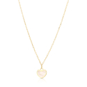 Damen Halskette Gelbgold GL102045