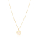Damen Halskette Gelbgold GL102027