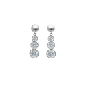 Orecchini Donna Oro Bianco GL102049
