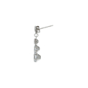 Women's White Gold Earrings GL102049