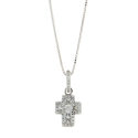 Collana Donna Croce Argento CCD05