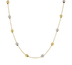 Collana Donna Oro Bianco Giallo GL102067