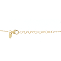 Damen Halskette Weiß Gelbgold GL102067