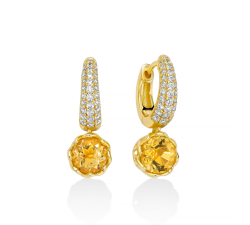 Miluna Unica Hummingbird Women's Earrings ERD3130
