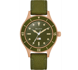 Orologio Bulova Marine Star Uomo 96A290 – Automatico, Cassa 45 Mm Acciaio, Quadrante Nero, Subacqueo 200m, Bracciale In Acciaio
