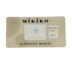 Mikiko Acquamarina Blister Certificato 22WL01059