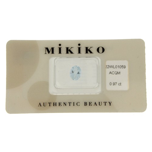 Mikiko Acquamarina Blister Certificato 22WL01059