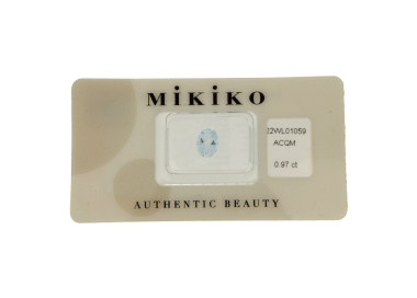Mikiko Acquamarina Blister Certificato 22WL01059