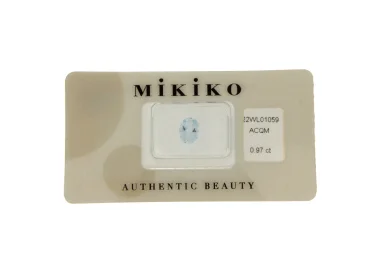 Mikiko Aquamarine Blister Certified 22WL01059