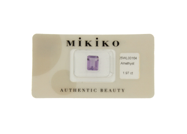 Mikiko Amethyst Blister-Zertifikat 25WL00164