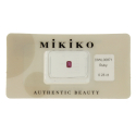 Mikiko Rubino Blister Certificato 23WL00871